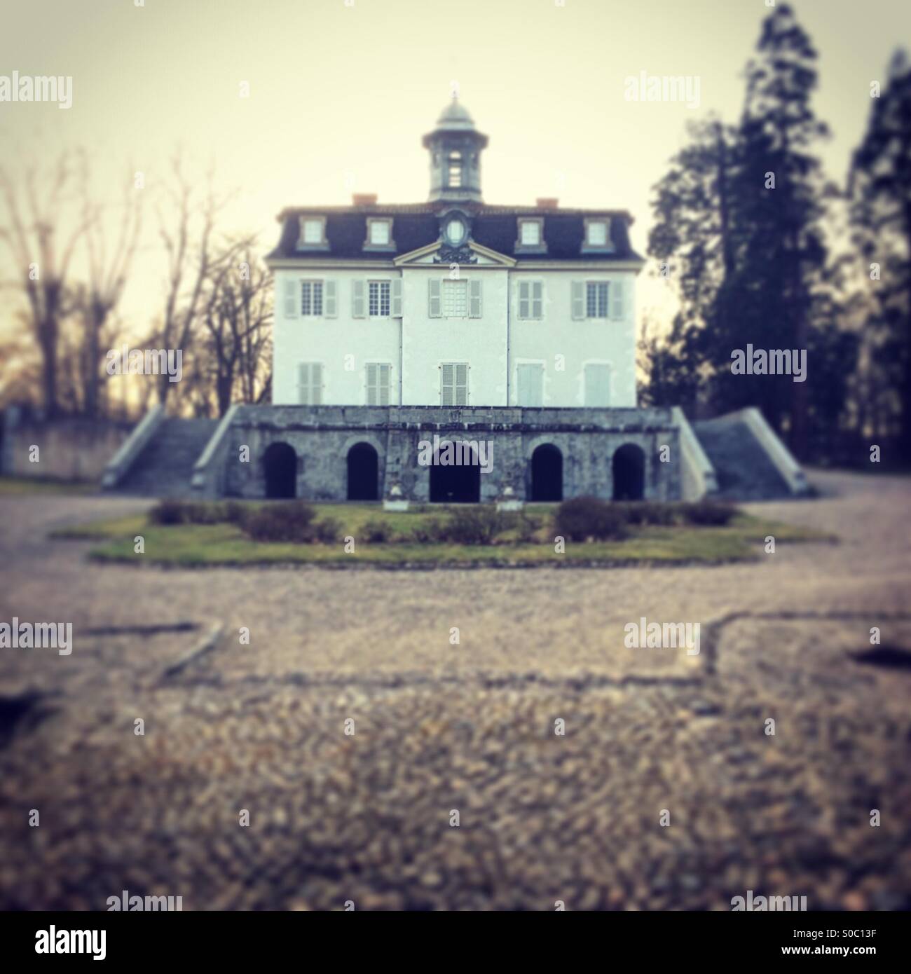 Chateau de Beauvoir,Loire,France - Smartphone Captured Stock Image