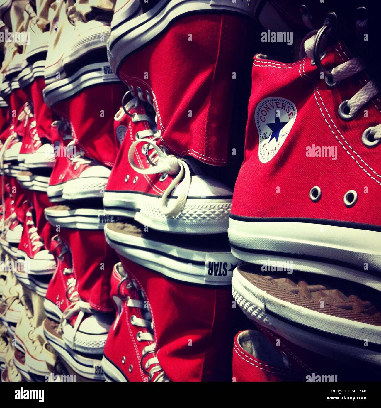 Converse sneakers red hi-res stock photography and images - Page 2 - Alamy