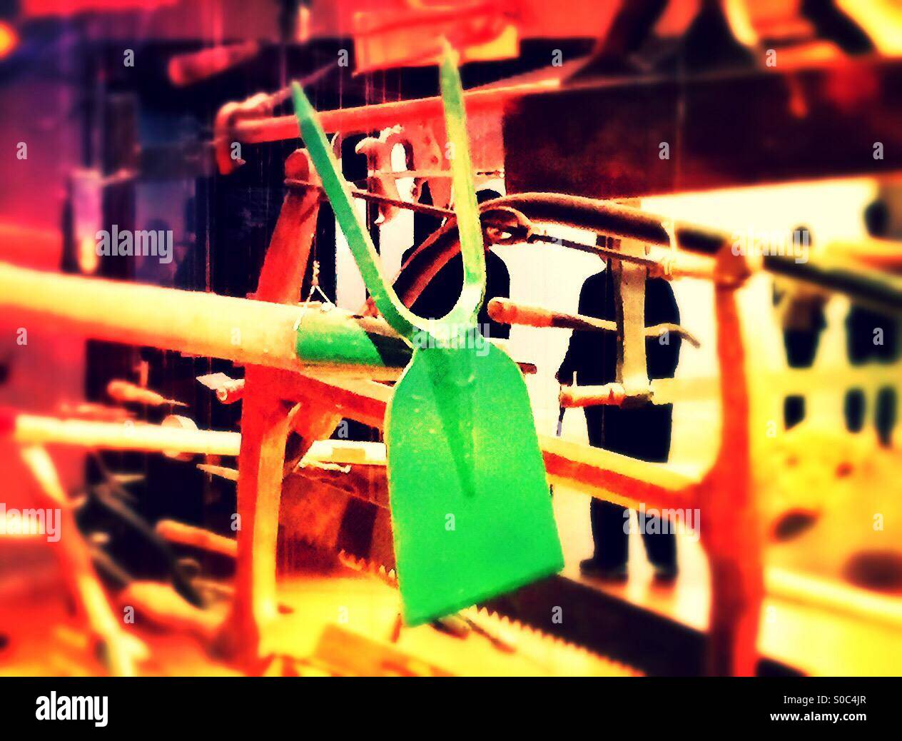 Vintage tools - Smartphone Captured Stock Image