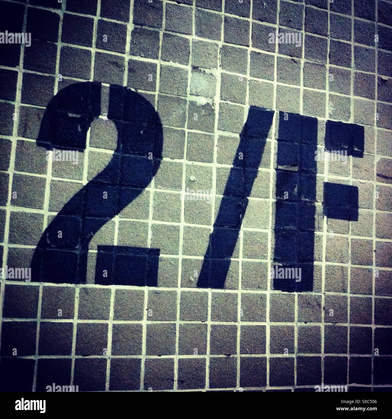 2/floor - Smartphone Captured Stock Image