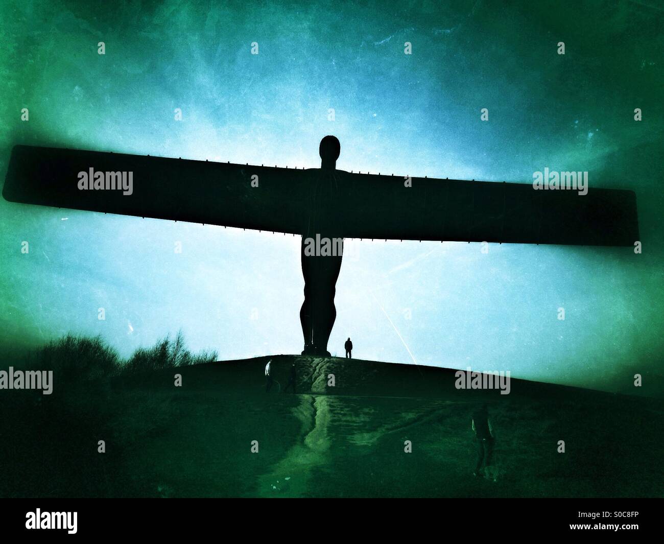 Aimant Frigo Newcastle Angel Of The North - Photo Scénique, Souvenir UK