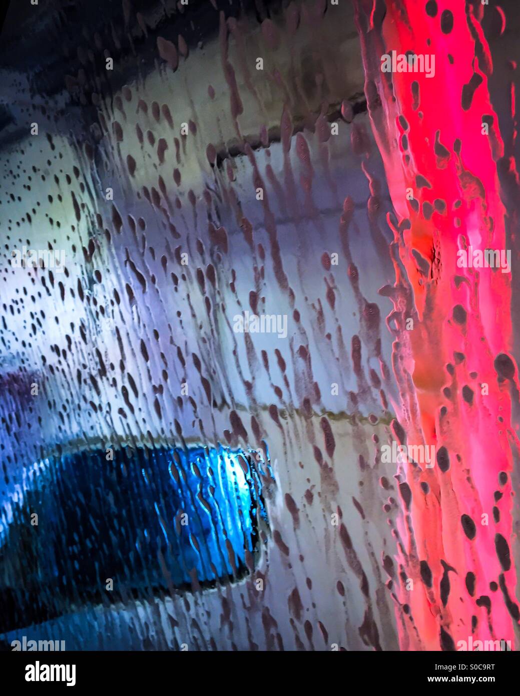 Car wash. - Smartphone Captured Stock Image