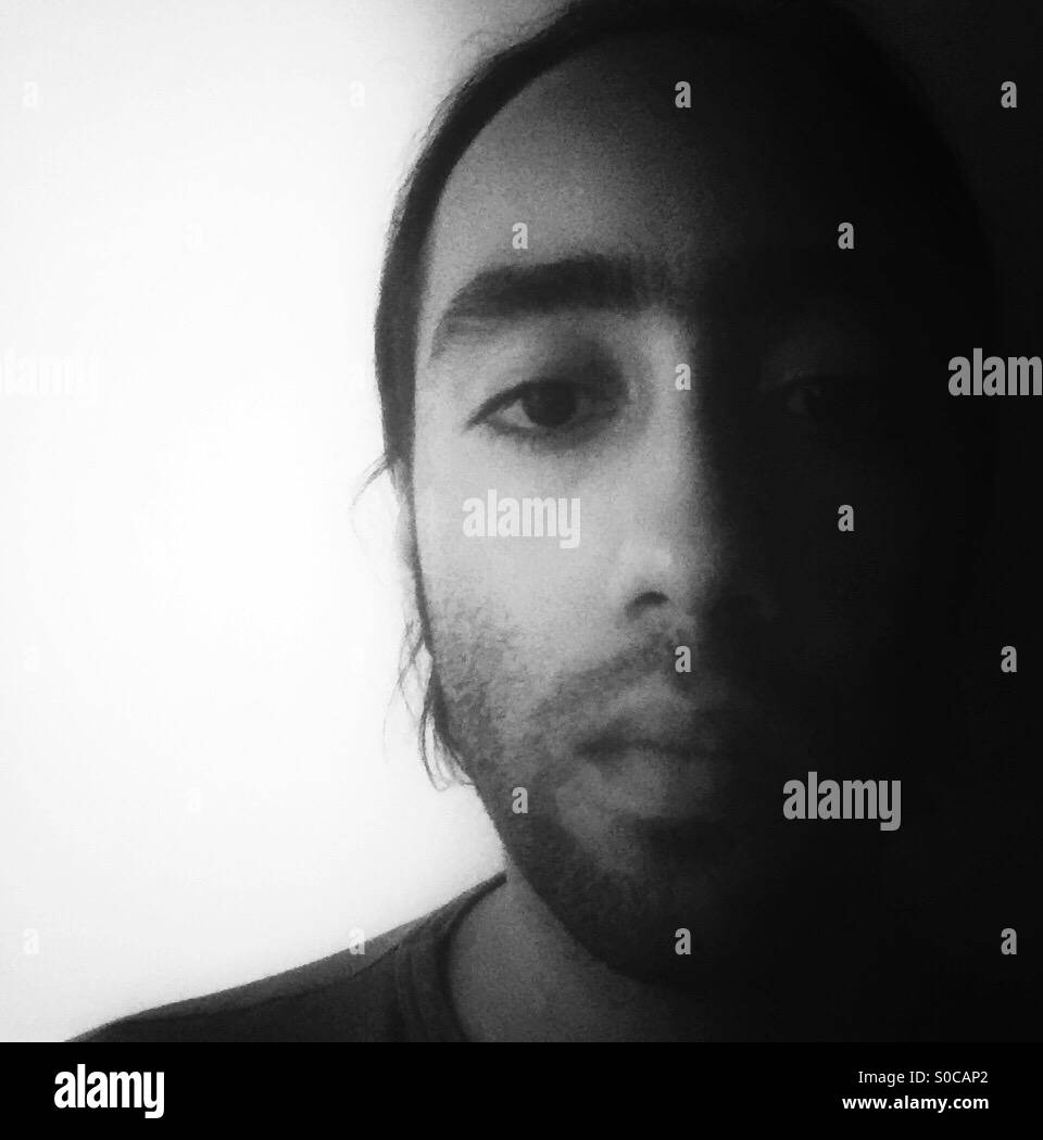 Guy portrait - Smartphone Captured Stock Image