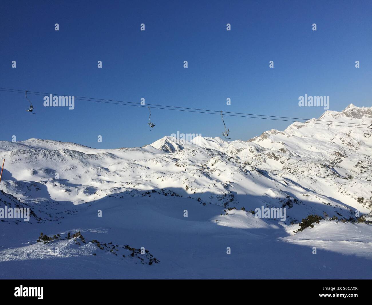 closed ski resort Stock Photo - Alamy