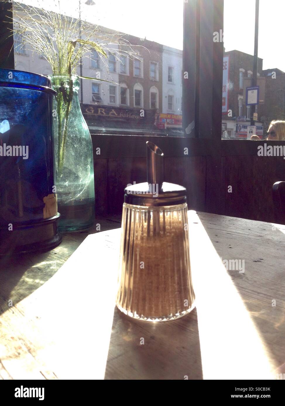 Brown Sugar shaker Stock Photo Alamy