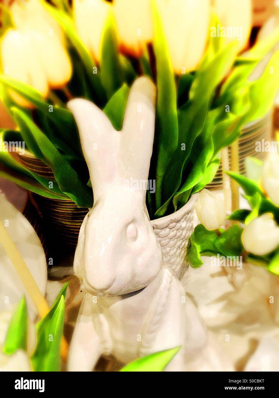 Easter bunny - Smartphone Captured Stock Image