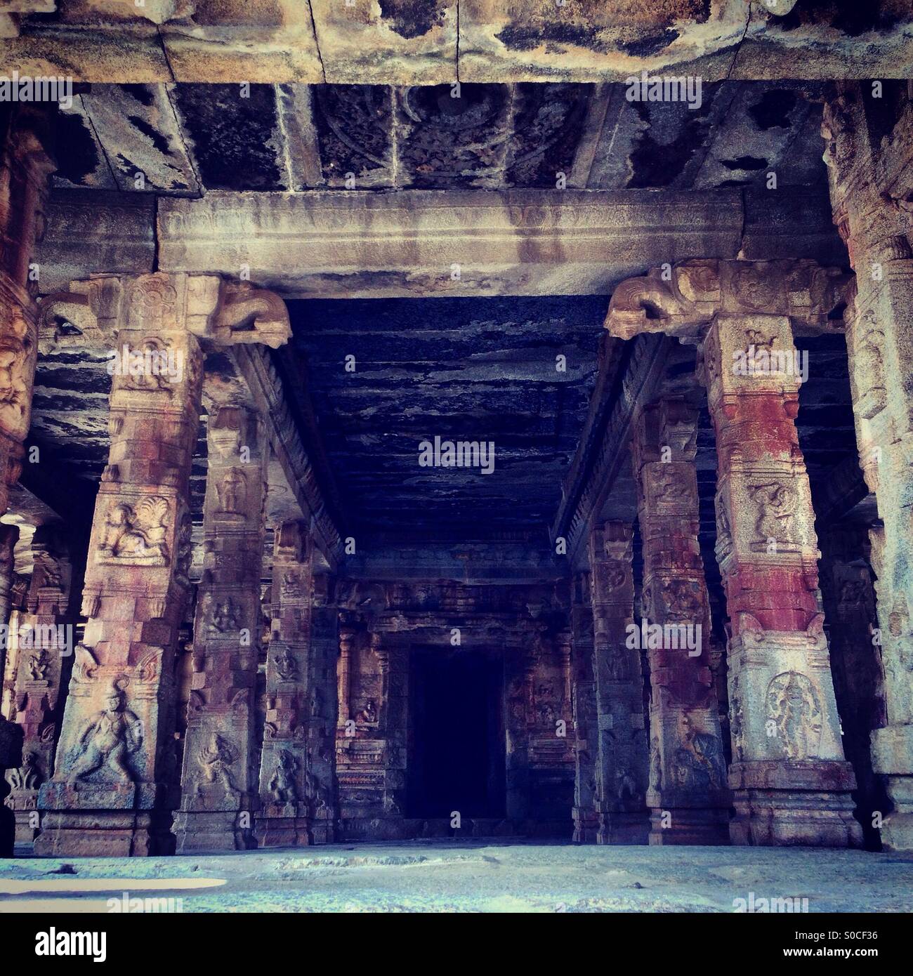 Ancient colors - Smartphone Captured Stock Image