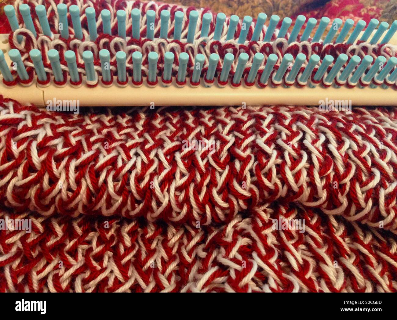 Loom Knit Scarf Stock Photo 310062913 Alamy Loom Knit Scarf Stock Photo 310062913 Alamy