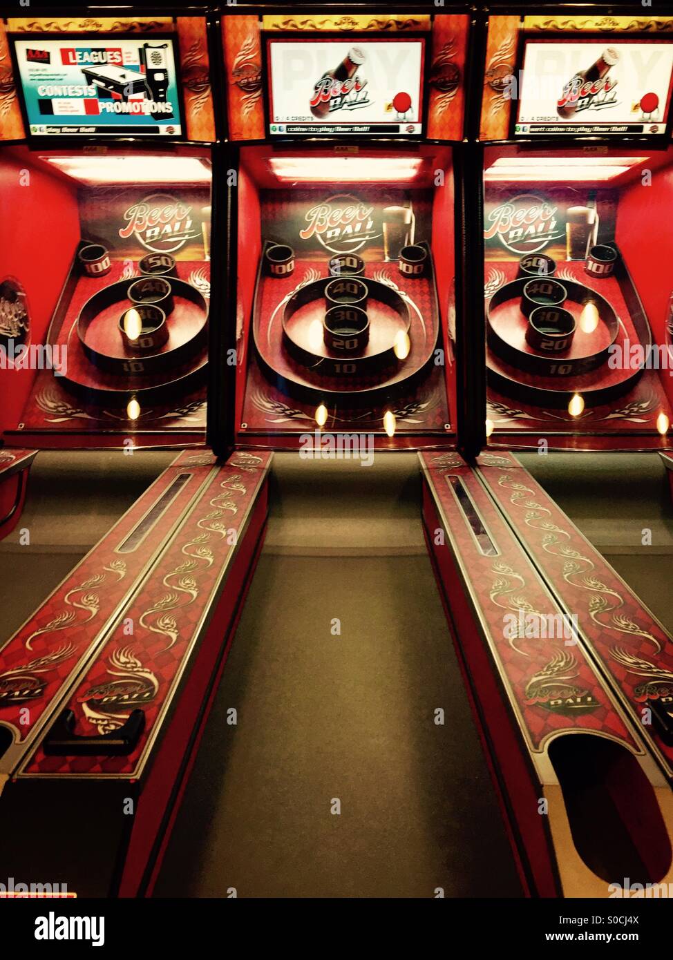 SkeeI mean Beer Ball Stock Photo Alamy