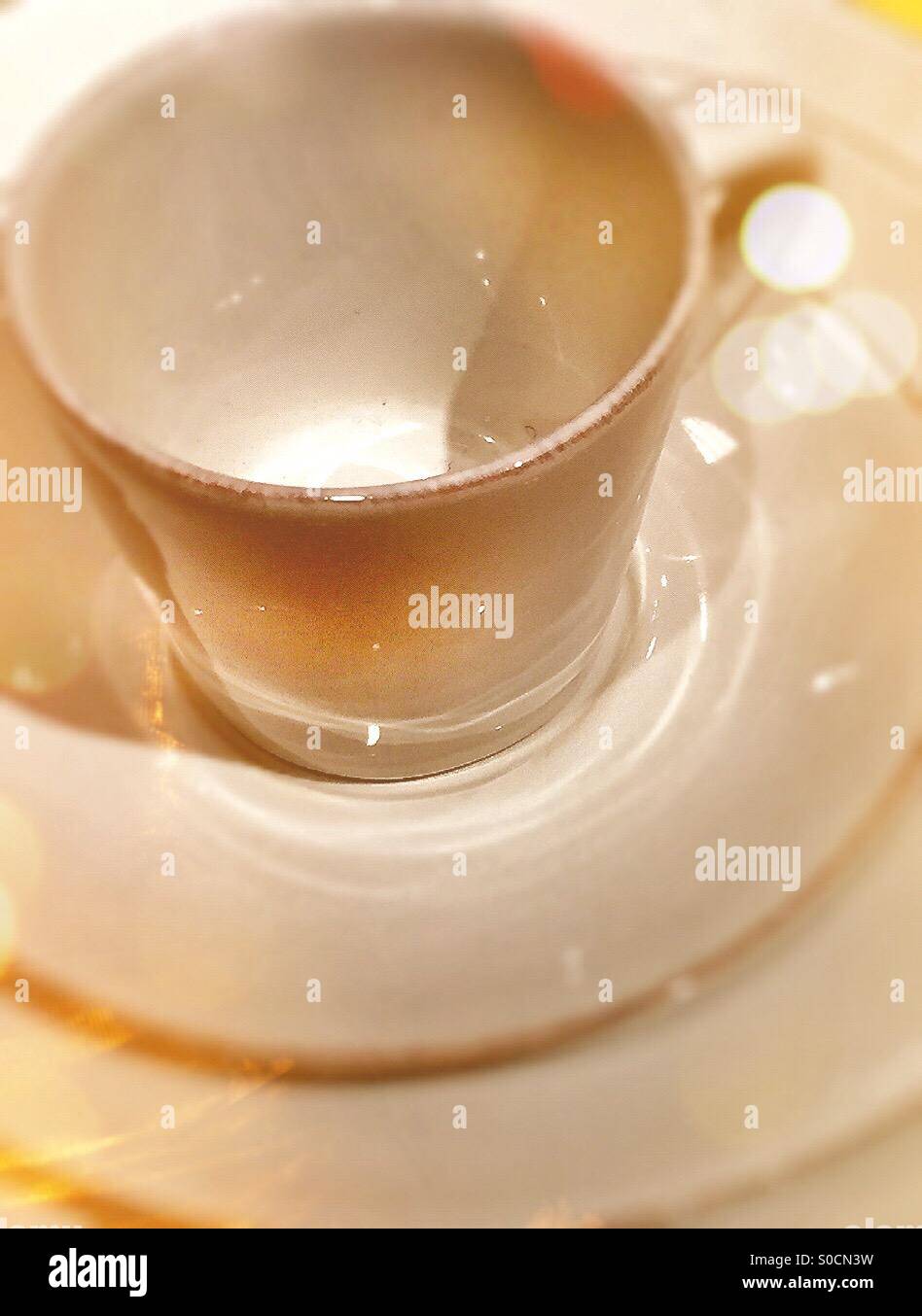 Ceramic dishes - Smartphone Captured Stock Image