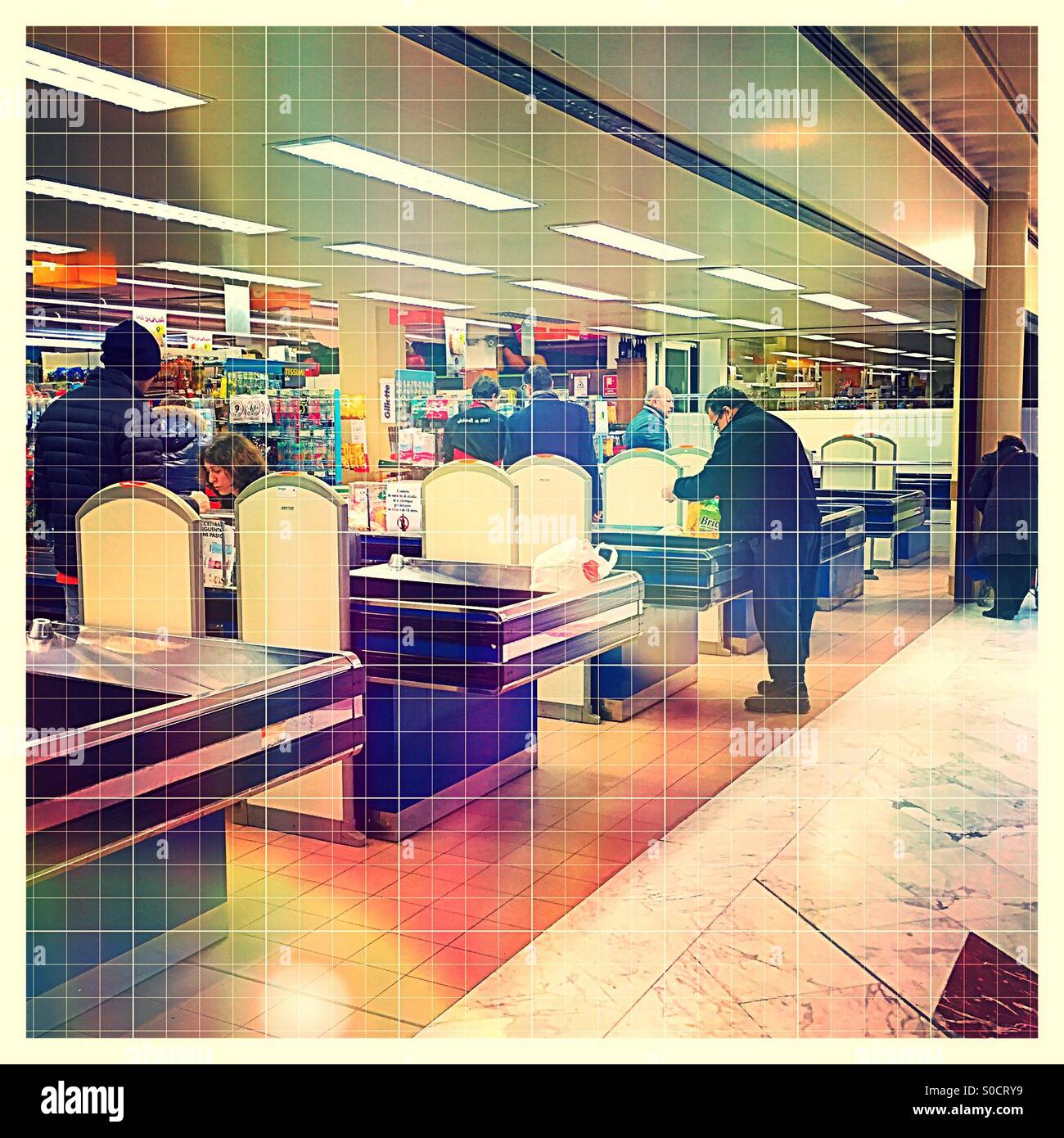 Grocery store - Smartphone Captured Stock Image