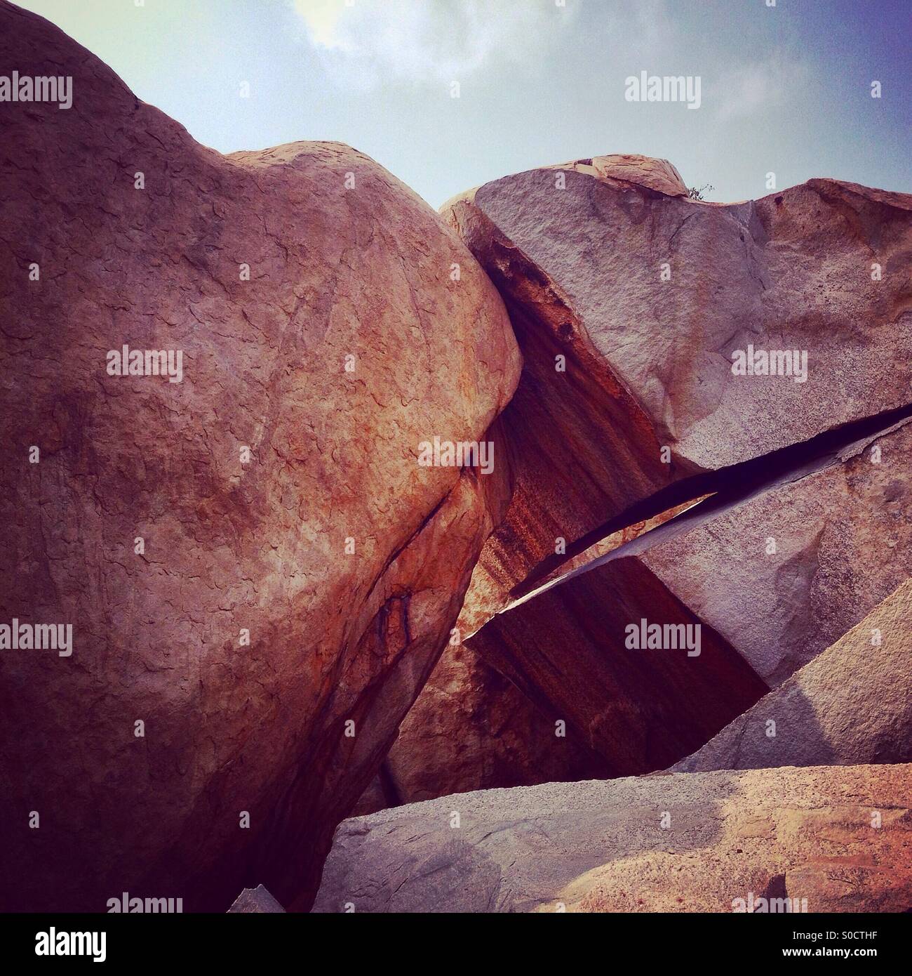 The stones - Smartphone Captured Stock Image