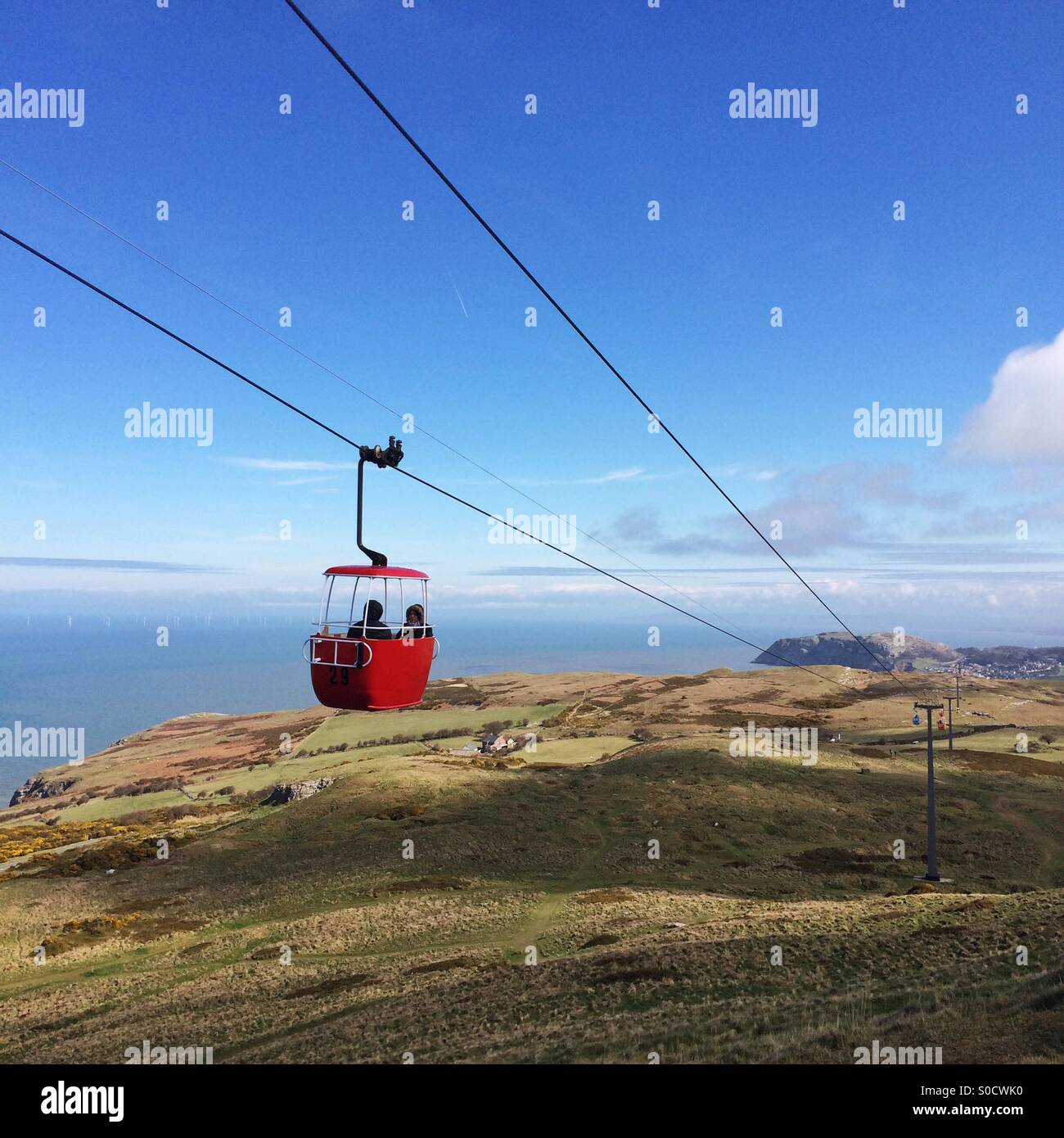 Llandudno cable car hires stock photography and images Alamy