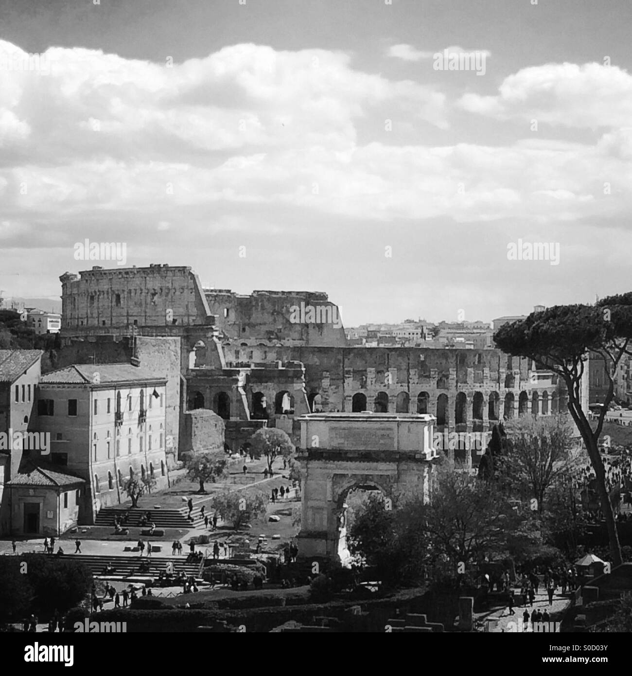 Colosseum rome Black and White Stock Photos & Images - Alamy