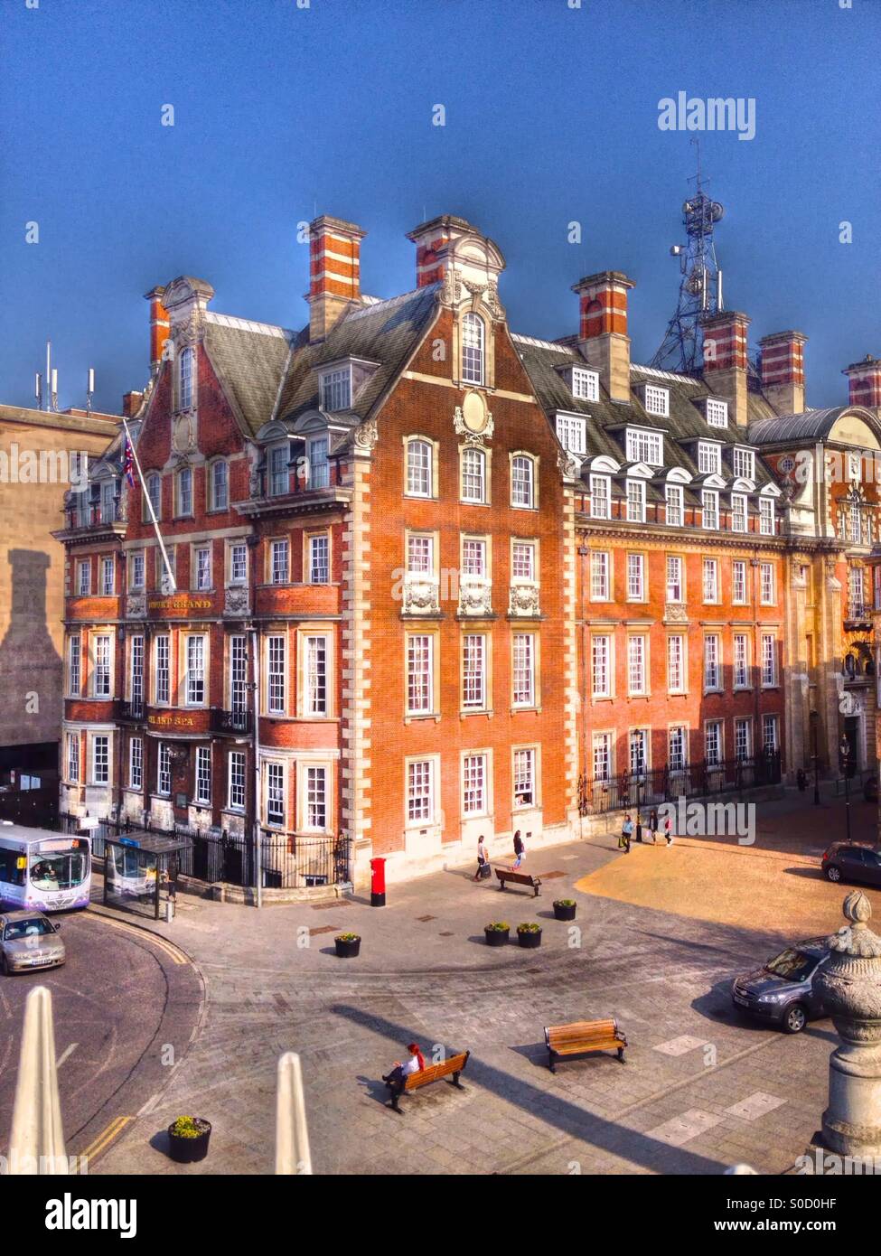 Cedar Court Grand Hotel and spa in York - Smartphone Captured Stock Image