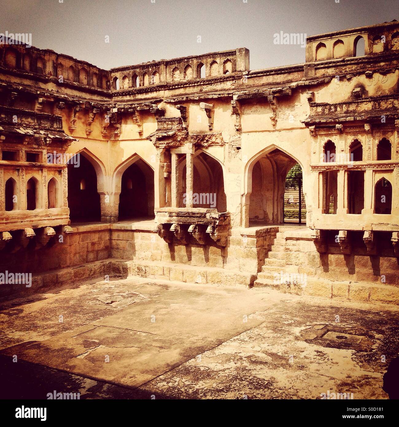 Queen bath house - Smartphone Captured Stock Image
