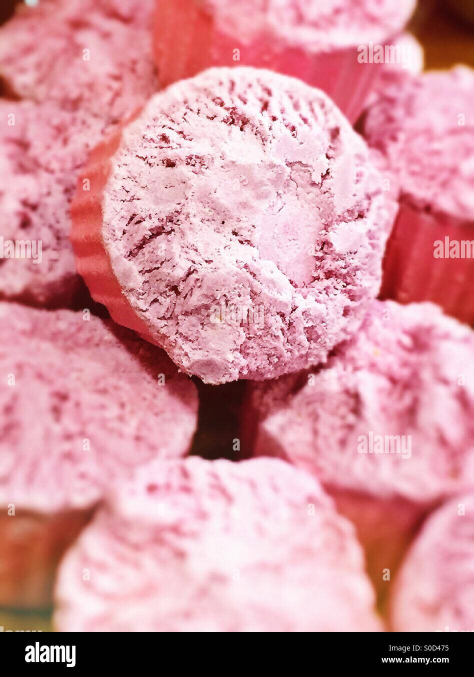 Bubble bath bomb, Lush Store - Smartphone Captured Stock Image