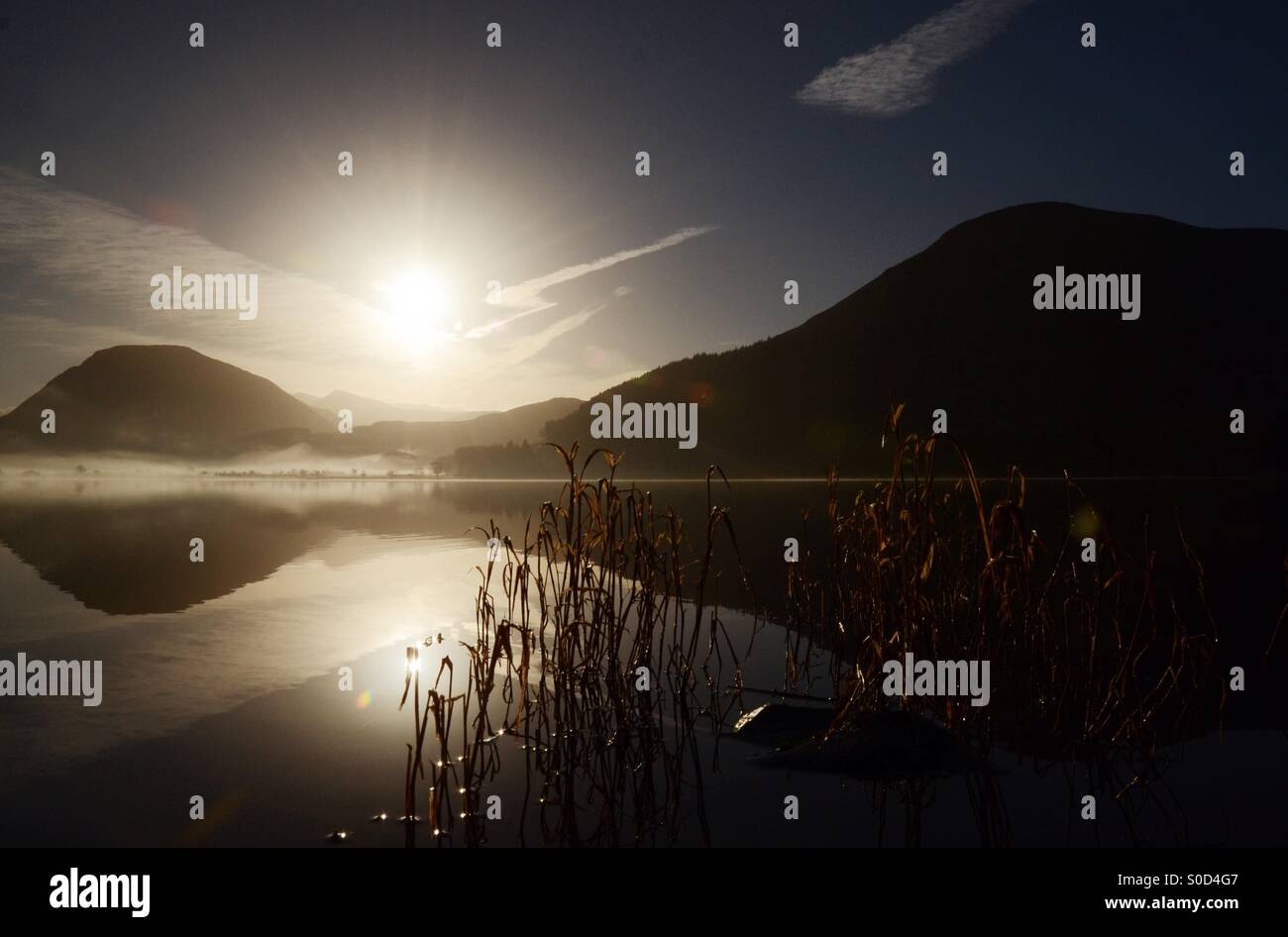 Lake District Sunrise Stock Photo - Alamy