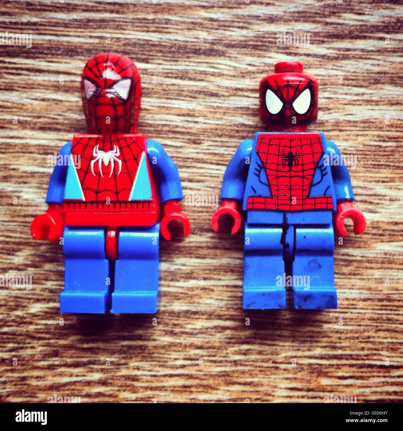 Spiderman - Smartphone Captured Stock Image