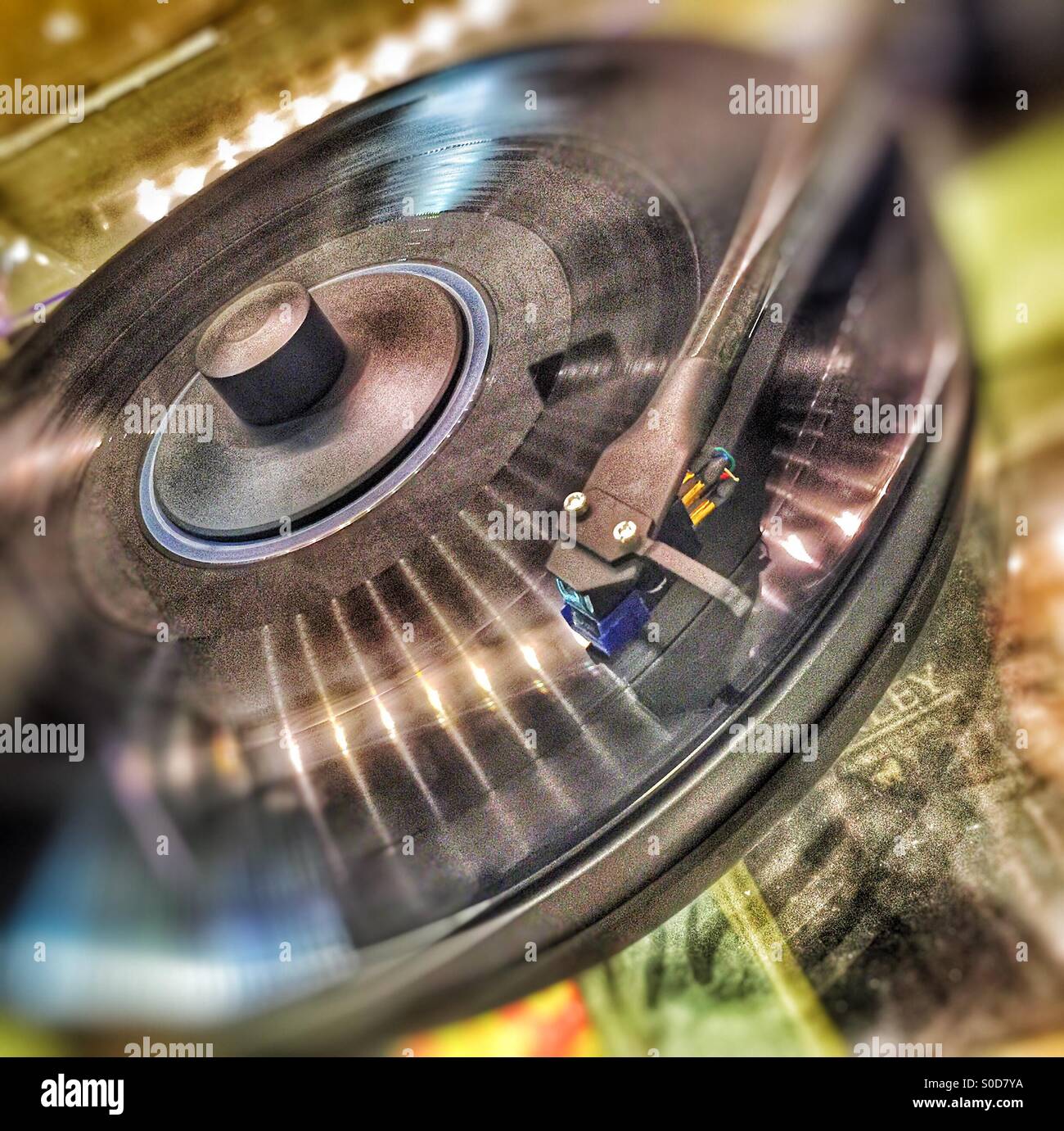 Good warm analog sound - Smartphone Captured Stock Image