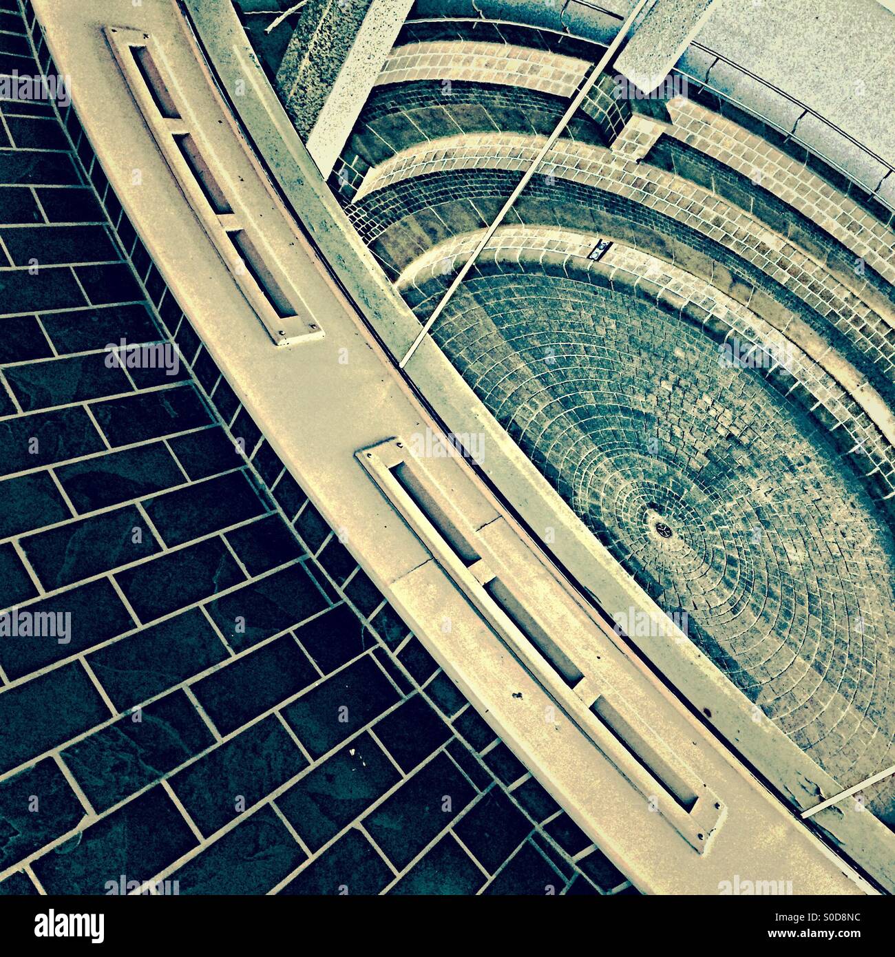 Circular - Smartphone Captured Stock Image