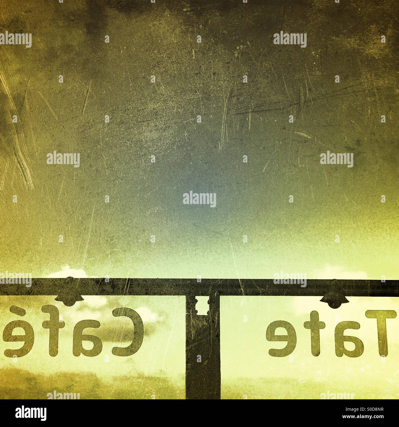 From the wrong side - Smartphone Captured Stock Image