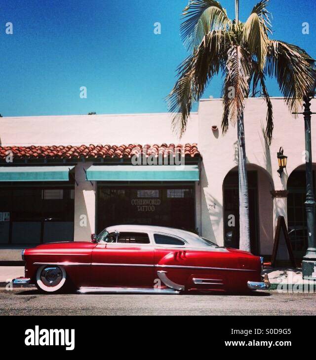 Low rider hot rod - Smartphone Captured Stock Image