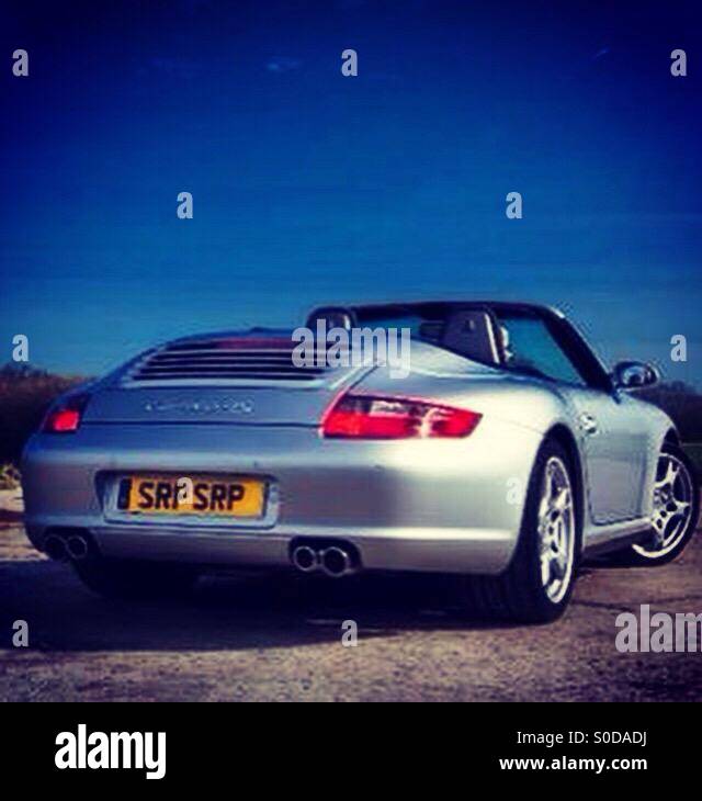 Porsche 911 997 - Smartphone Captured Stock Image