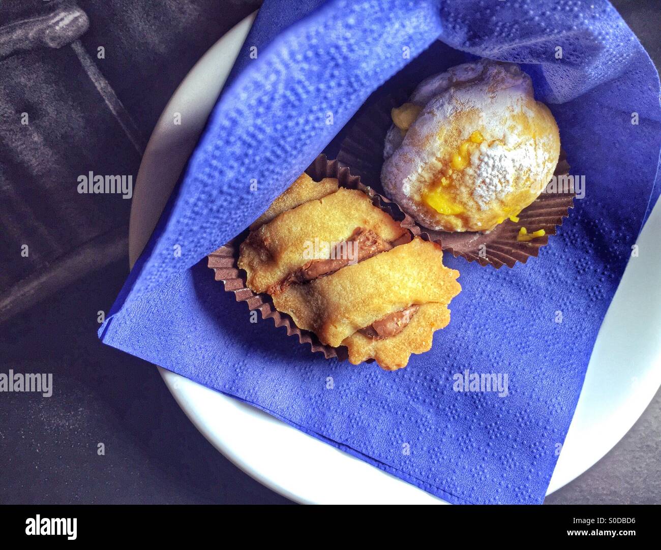 Sweet italian pastry Stock Photo Alamy