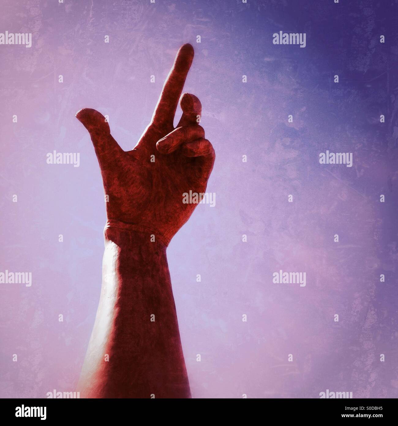 Hand - Smartphone Captured Stock Image