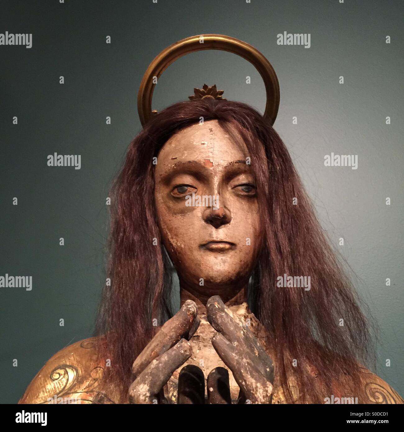 Statue of Our Lady of Sorrows, the Virgin Mary Stock Photo Alamy