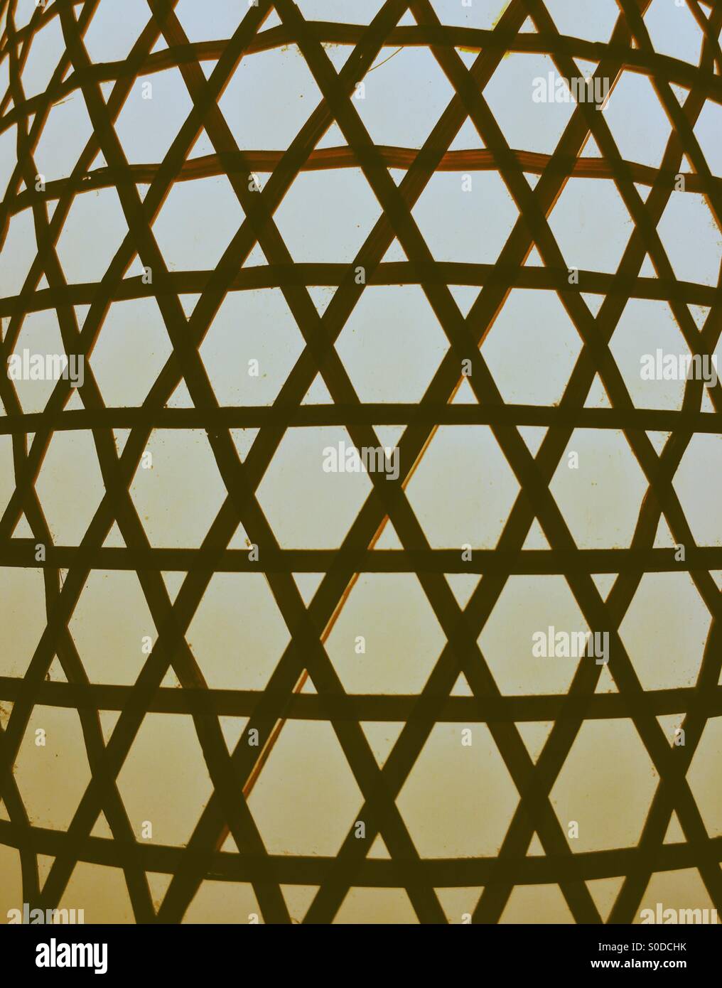 A hanging Lamps decor detail. - Smartphone Captured Stock Image