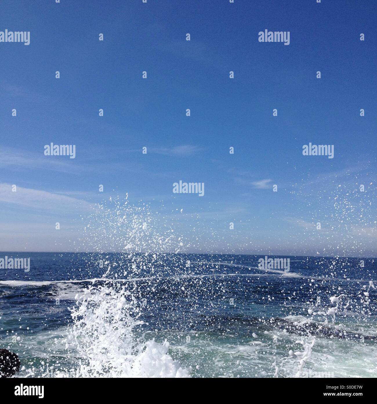 Ocean spray Stock Photo