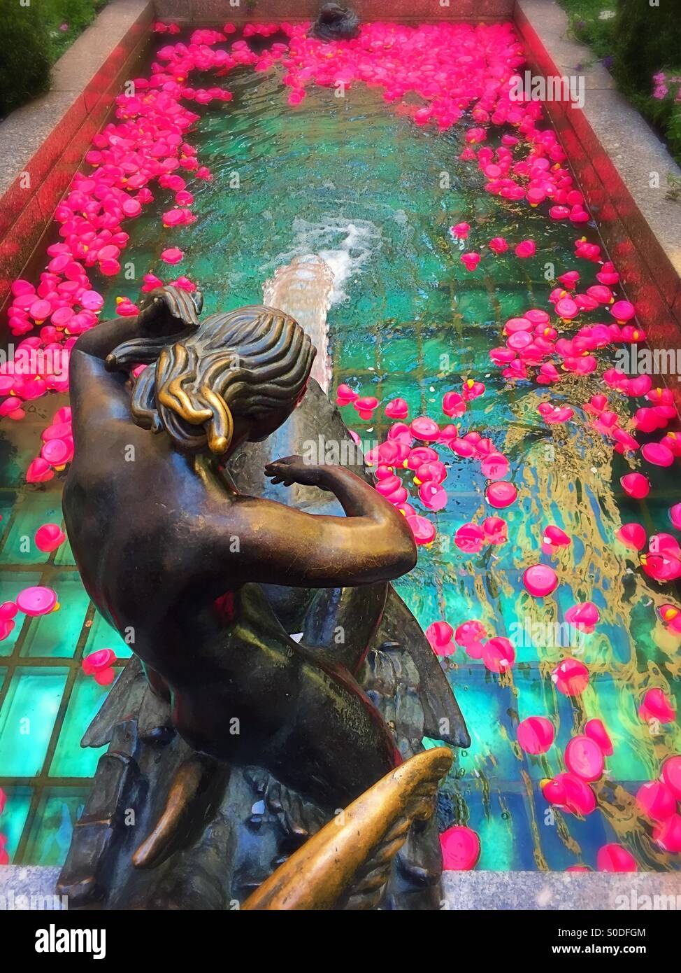 Rockefeller Center,  NYC - Smartphone Captured Stock Image