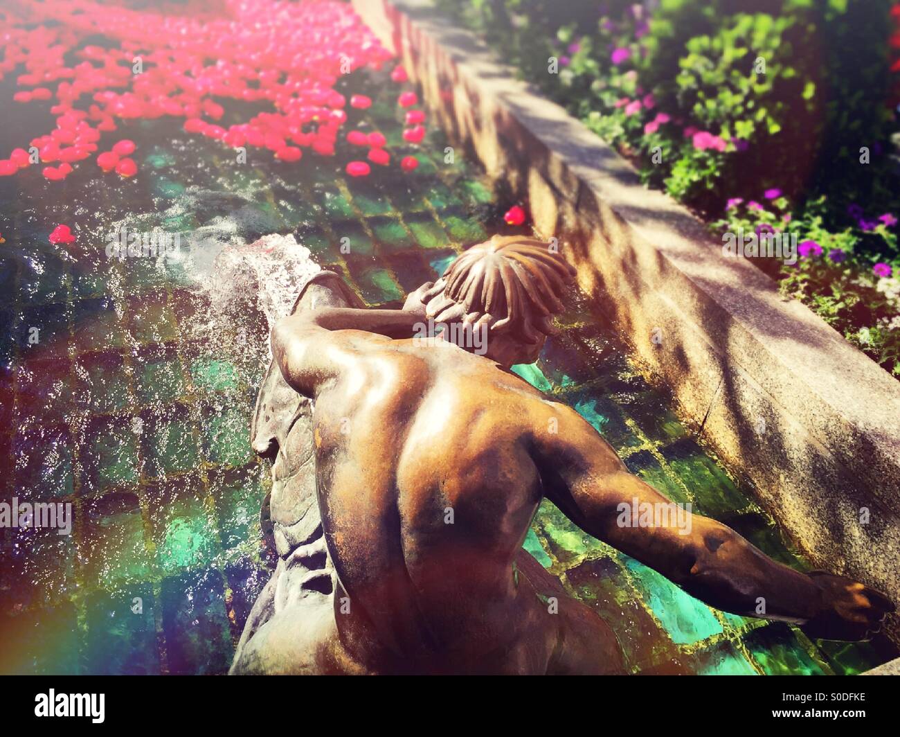 Rockefeller Center, NYC - Smartphone Captured Stock Image