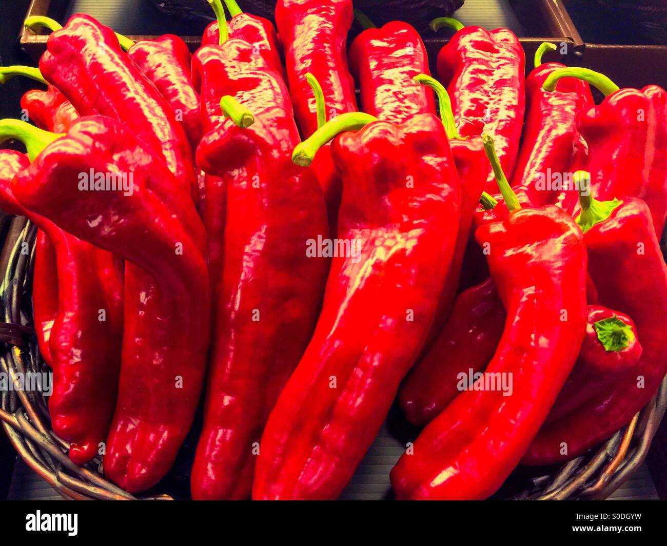 Red hot - Smartphone Captured Stock Image