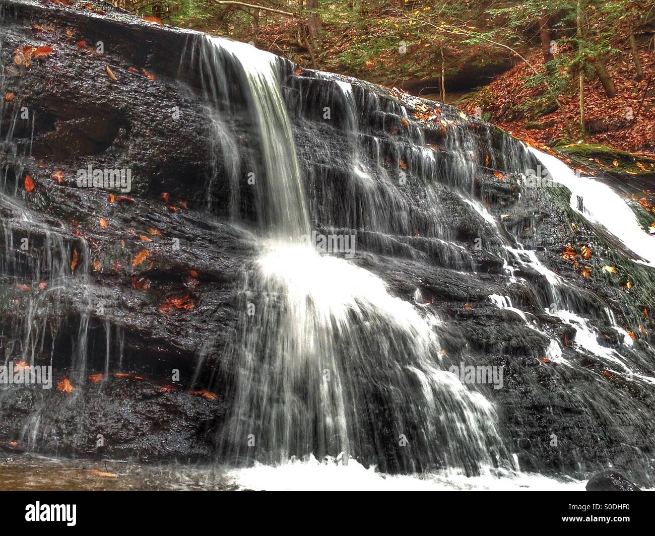 Water on the Rocks Stock Photo Alamy