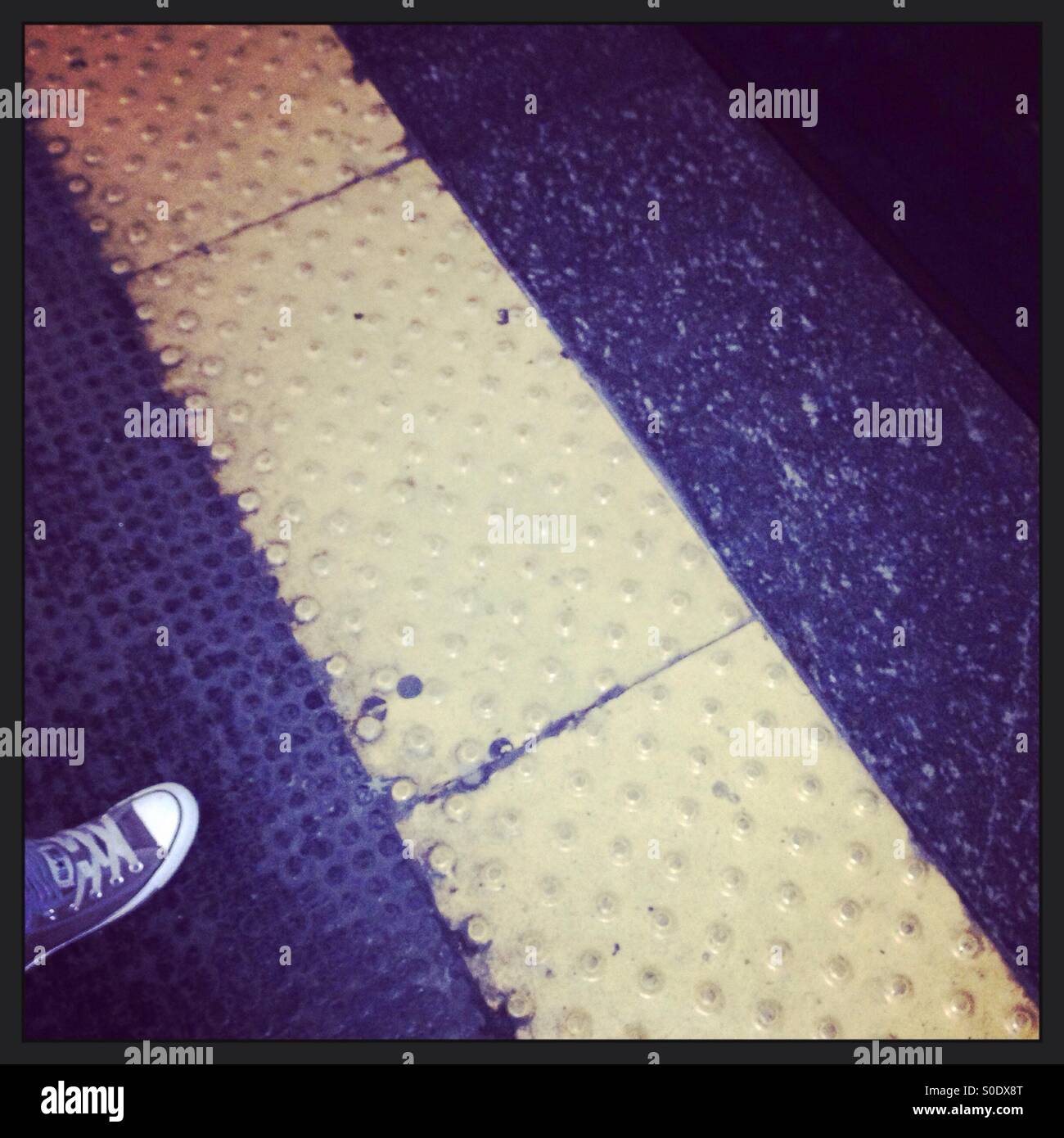 Mind the gap - Smartphone Captured Stock Image