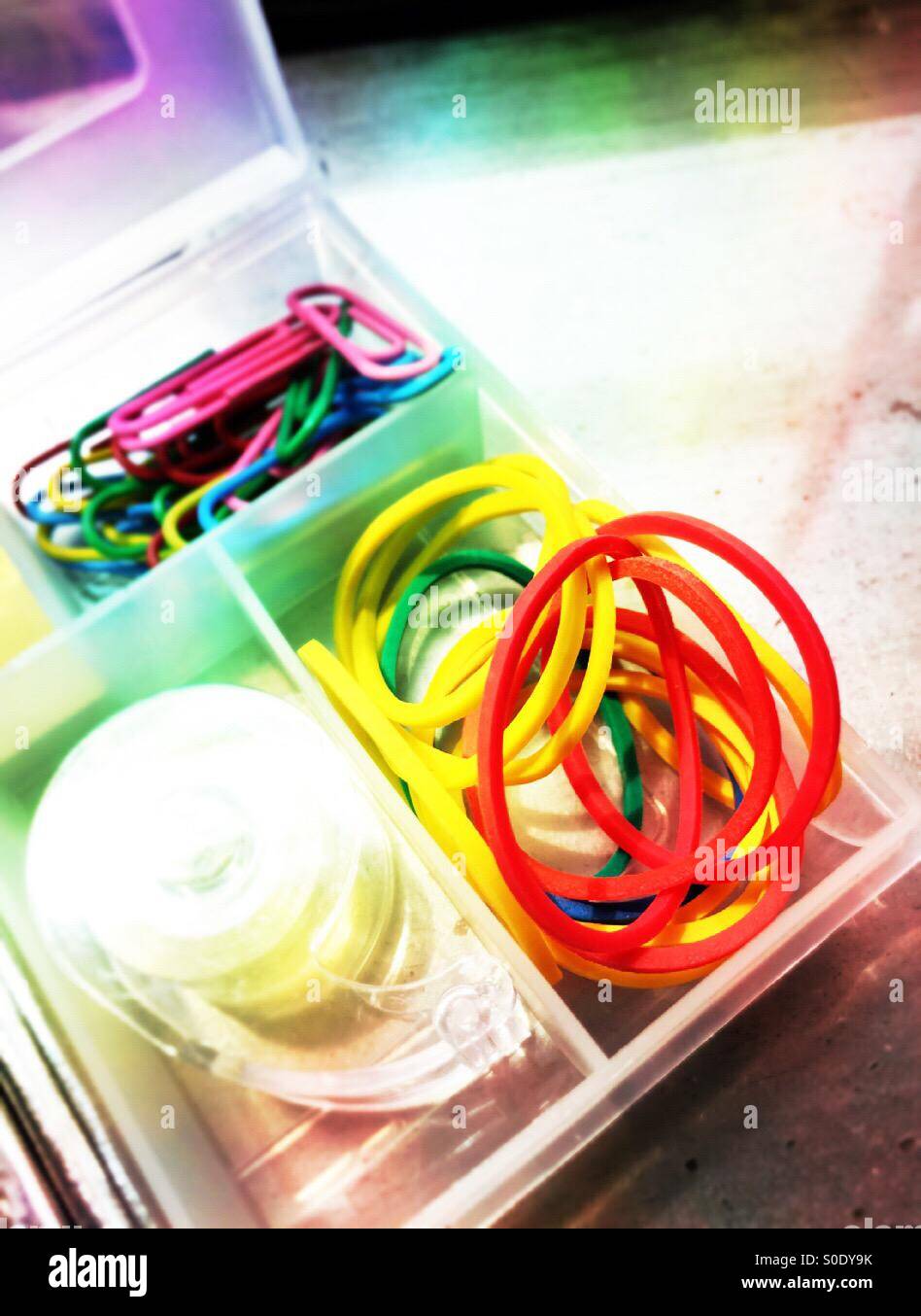 Office supplies - Smartphone Captured Stock Image