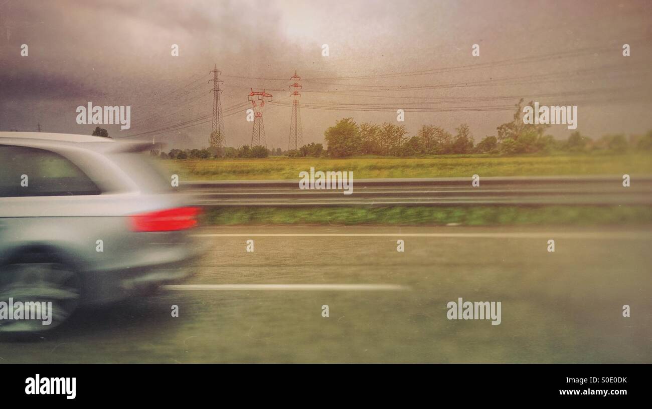 Fast - Smartphone Captured Stock Image