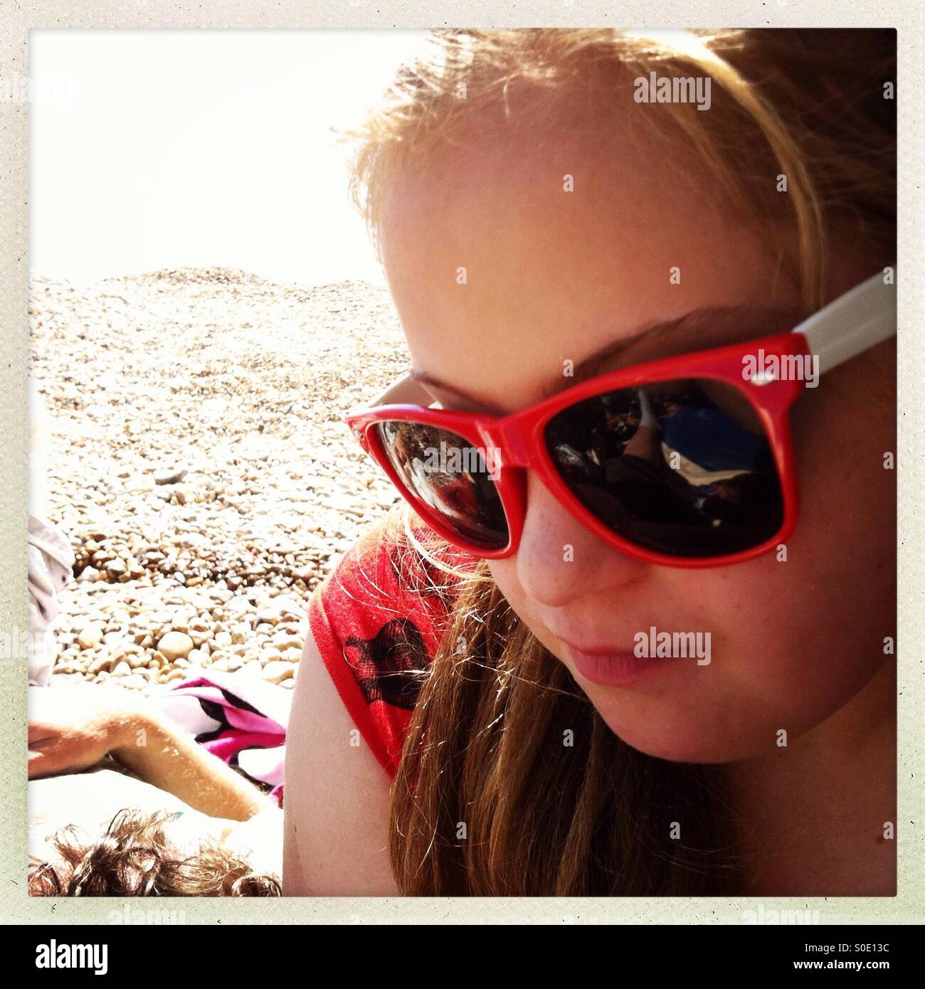 Cool sunglasses Stock Photo Alamy