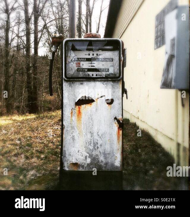 Just an old gas pump - Smartphone Captured Stock Image