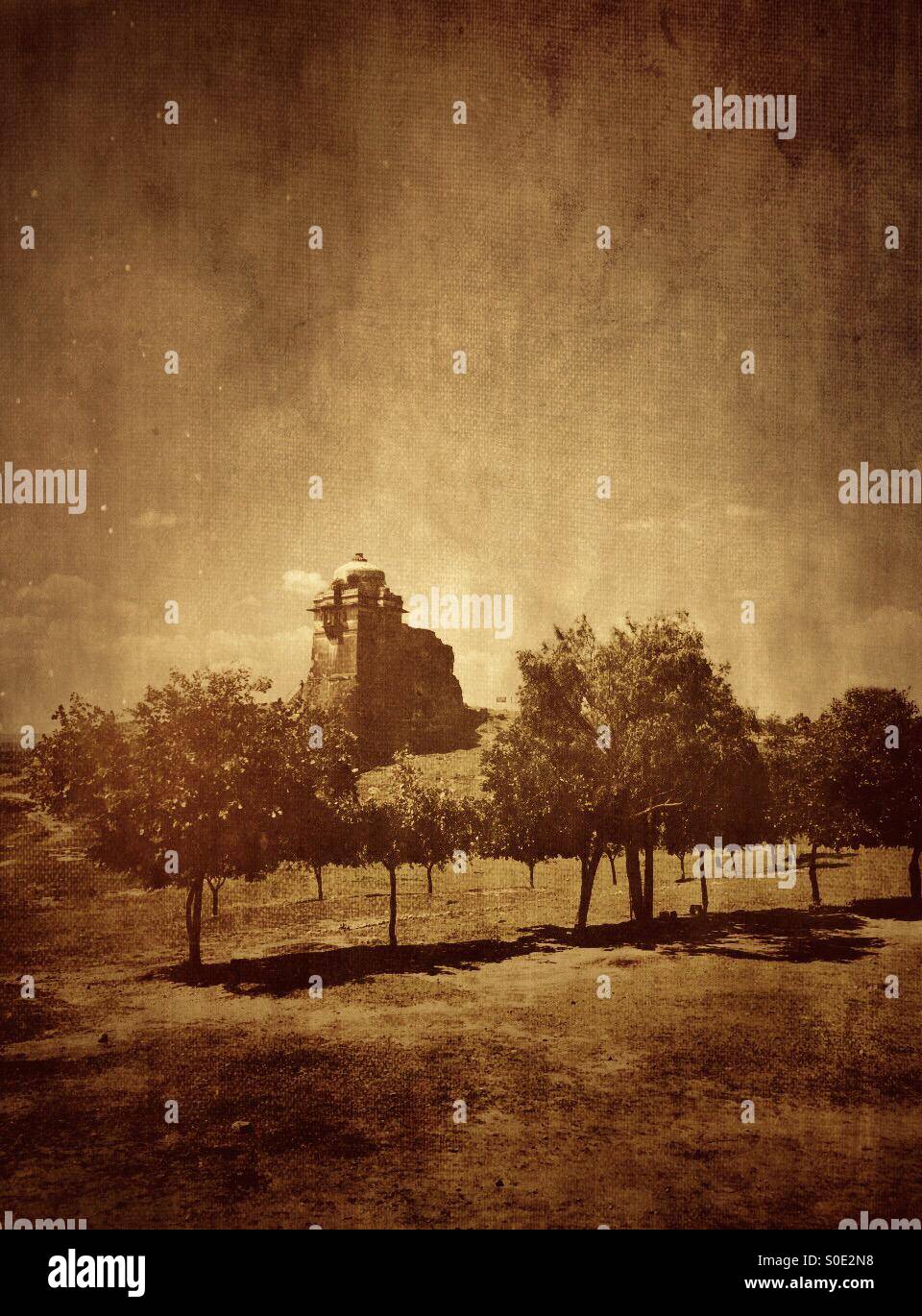 Rohtas fort Jhelum Pakistan - Smartphone Captured Stock Image