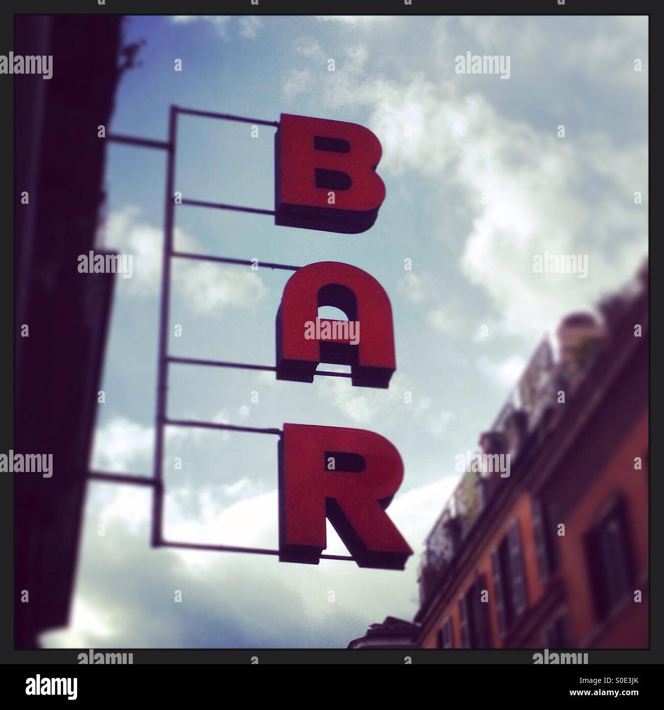 Bar - Smartphone Captured Stock Image