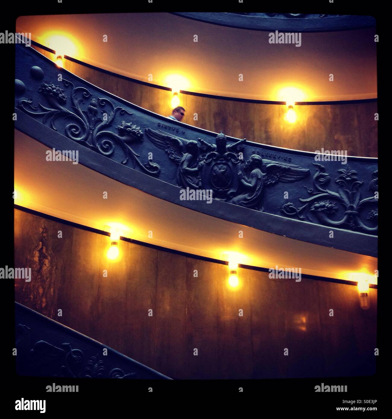 Spiral - Smartphone Captured Stock Image