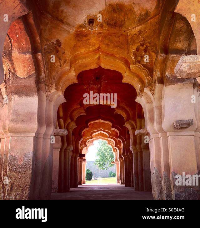 Royal archway - Smartphone Captured Stock Image