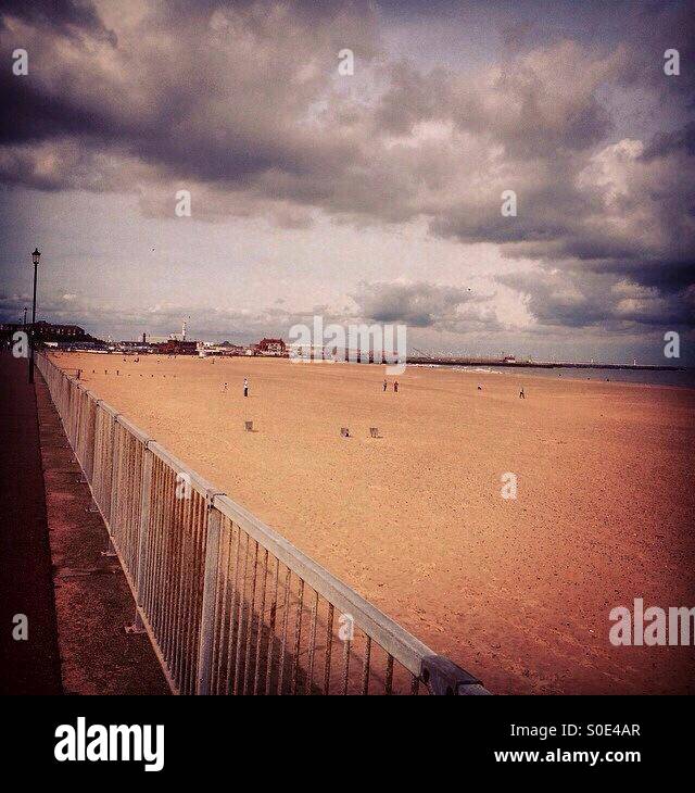 GorlestonOnSea beach and promenade Stock Photo Alamy