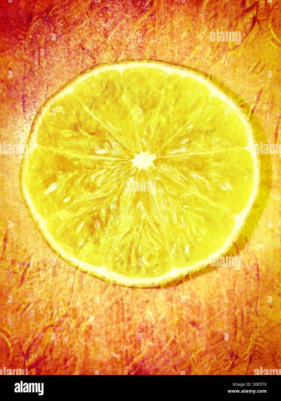 Lemon - Smartphone Captured Stock Image