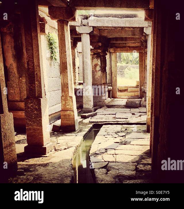 Ancient Shiva temple - Smartphone Captured Stock Image