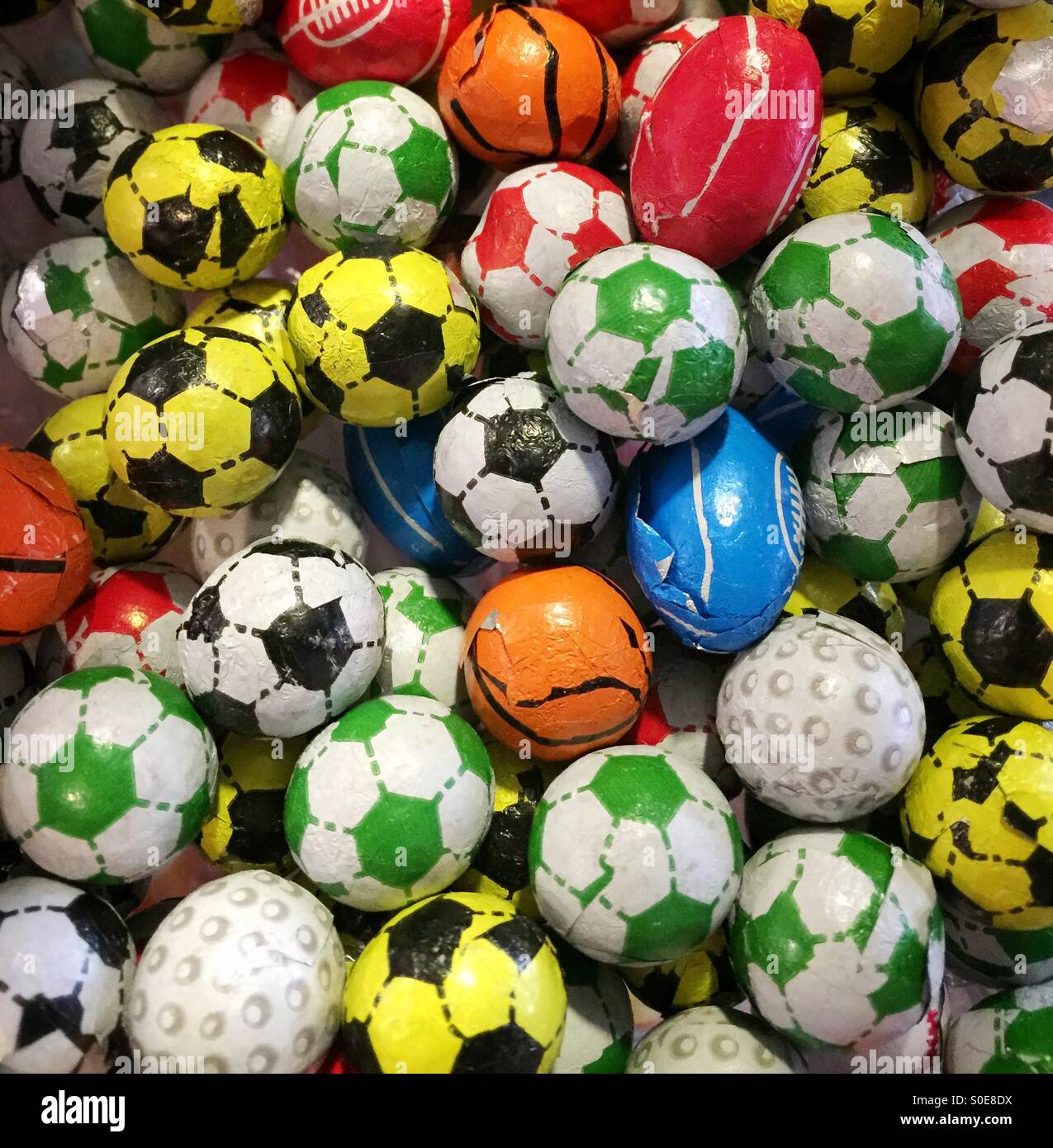 Sports balls background Stock Photo Alamy